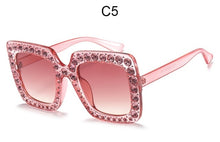 Load image into Gallery viewer, Luxury Diamond Square Sunglasses