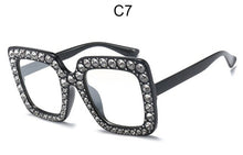 Load image into Gallery viewer, Luxury Diamond Square Sunglasses