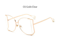 Load image into Gallery viewer, Square Pearl Sunglasses