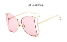 Load image into Gallery viewer, Square Pearl Sunglasses