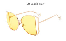 Load image into Gallery viewer, Square Pearl Sunglasses