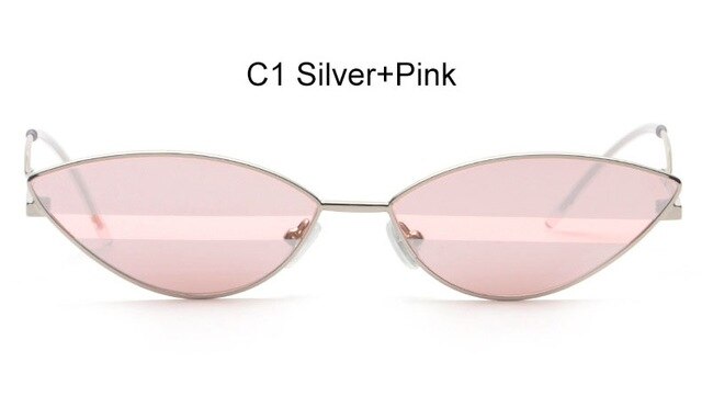 Small Oval Mirror Sunglasses