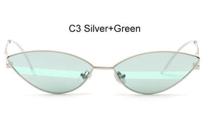 Small Oval Mirror Sunglasses