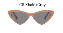 Load image into Gallery viewer, Small Cat Eye Luxury Sunglasses