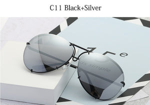 Black Pilot Sunglasses