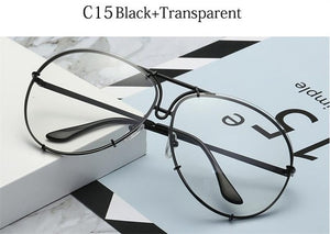 Black Pilot Sunglasses