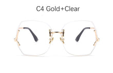 Load image into Gallery viewer, Luxury Oversized Square Sunglasses Rimless