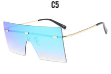 Load image into Gallery viewer, Square Mirror Glasses