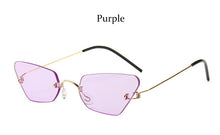 Load image into Gallery viewer, Cat Eye Sunglasses Rimless