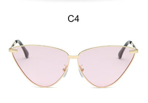 Cat Eye Mirror Sunglasses